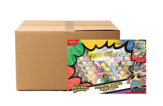 Pokemon Mega Evolutions 2.5 Ascended Heroes Premium Poster Collection Case (6 Box)