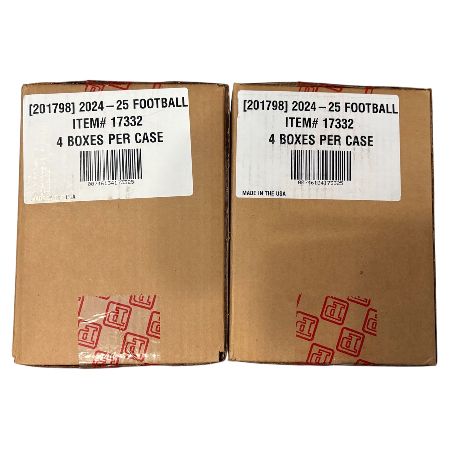 2X 2024 Panini National Treasures Football Case 4 Hobby Box (SEAL DEFECT)