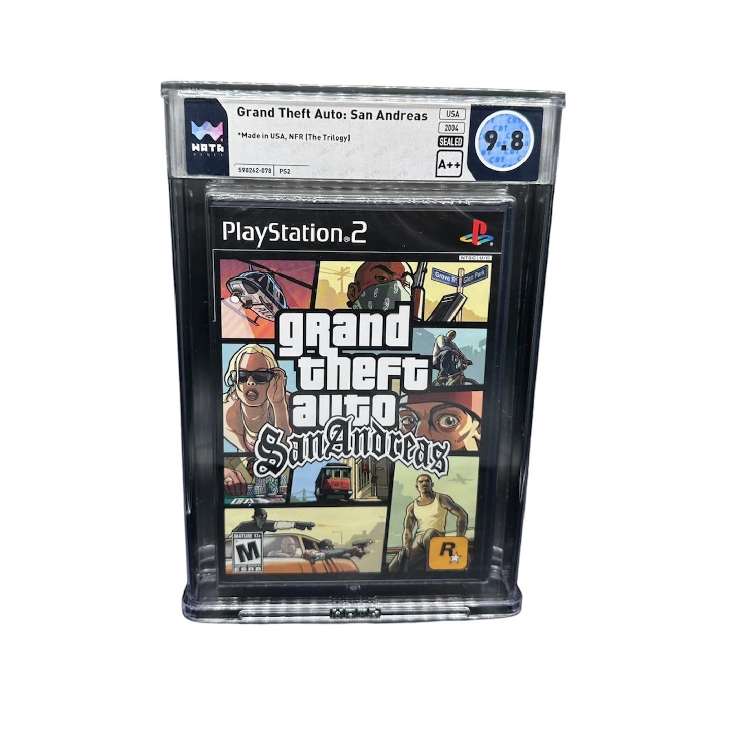 Grand Theft Auto GTA Trilogy Complete Set! PS2 Playstation 2 WATA Graded 9.8/A++