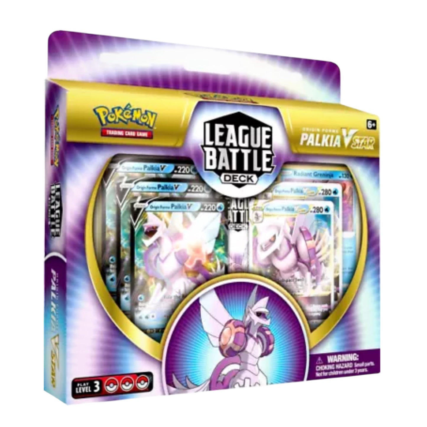 Pokemon Origin Forme Palkia VSTAR League Battle Deck Box Sealed