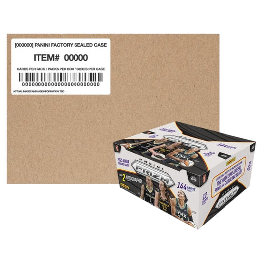 2025 Panini WNBA Prizm Basketball Hobby Box Case (12 Hobby Box) Presale 12/11/25