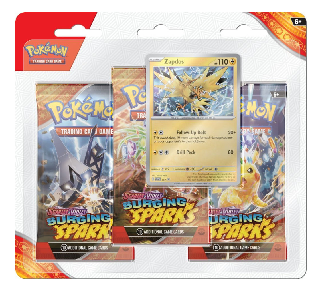 Surging Sparks 3 Pack Blister Set of 2 - SV08