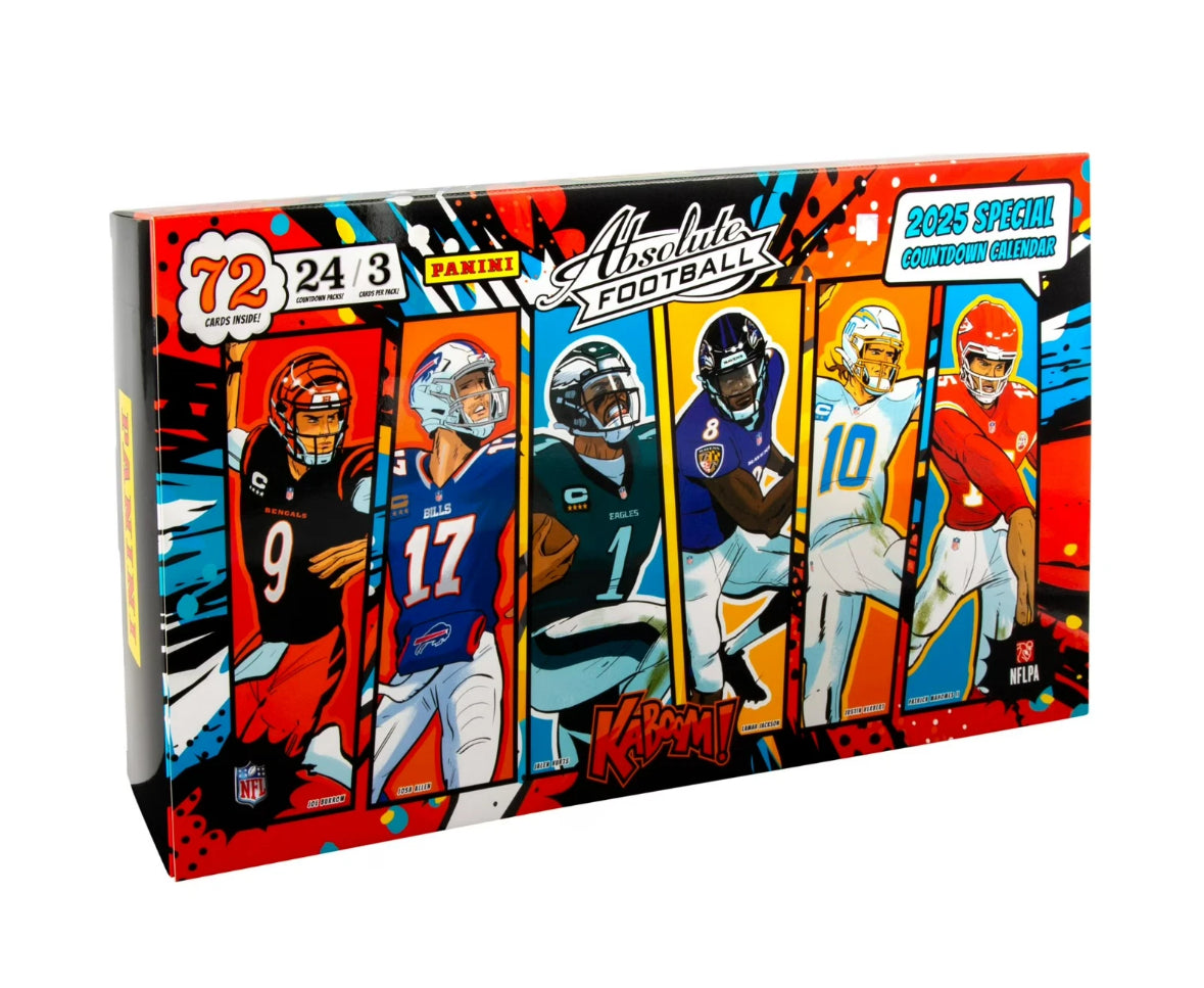 2025 Panini Absolute Football Countdown Calendar