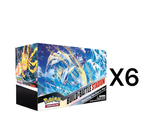 Silver Tempest Build & Battle Stadium - SWSH12 Case (6 Boxes)