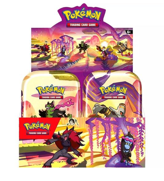 Pokemon TCG Shrouded Fable Mini Tin Display Factory Sealed 10 Tins