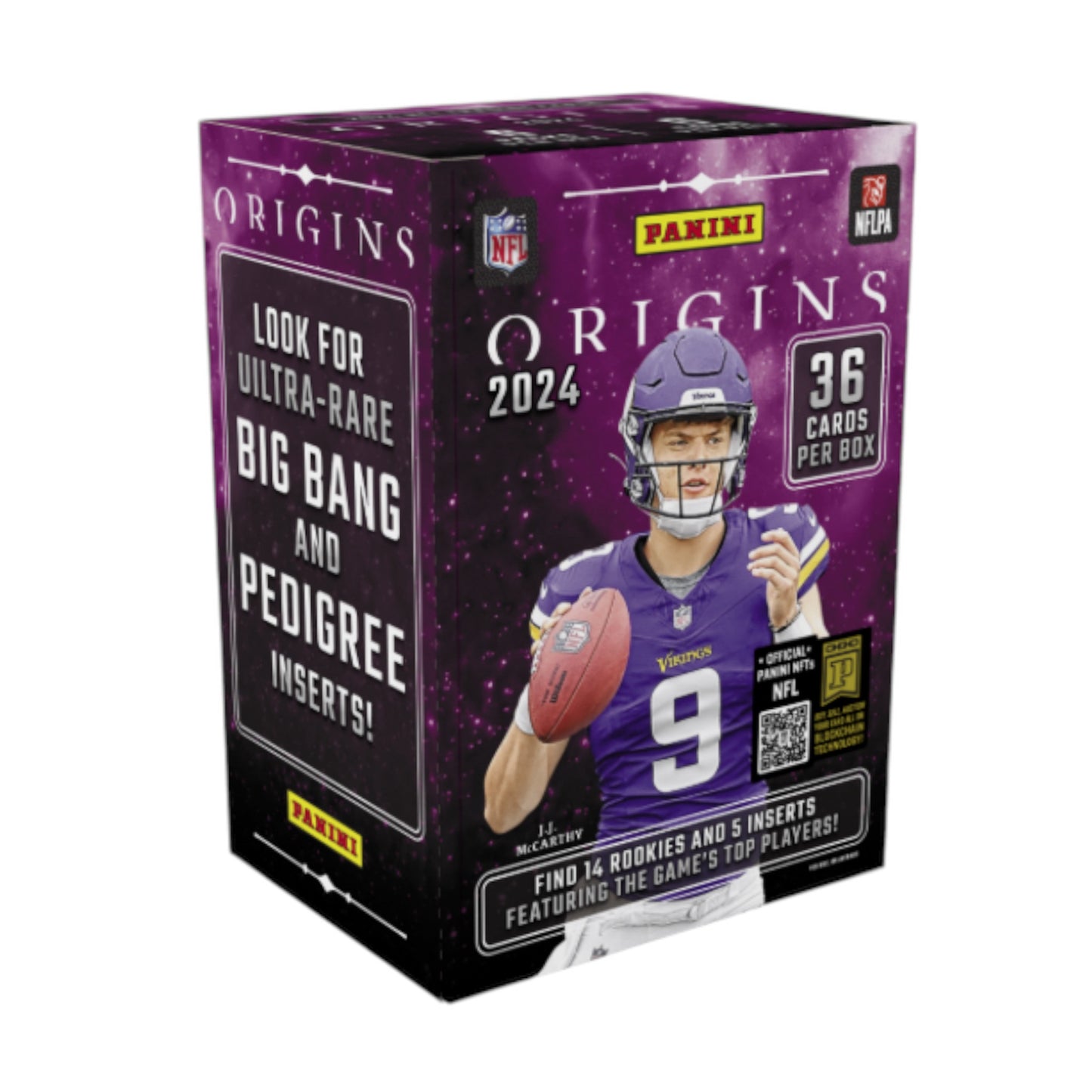 2024 Panini Origins NFL Trading Card Box (International Blaster)