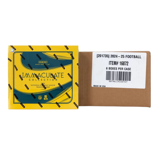 2024 Panini Immaculate Football Hobby Box Case