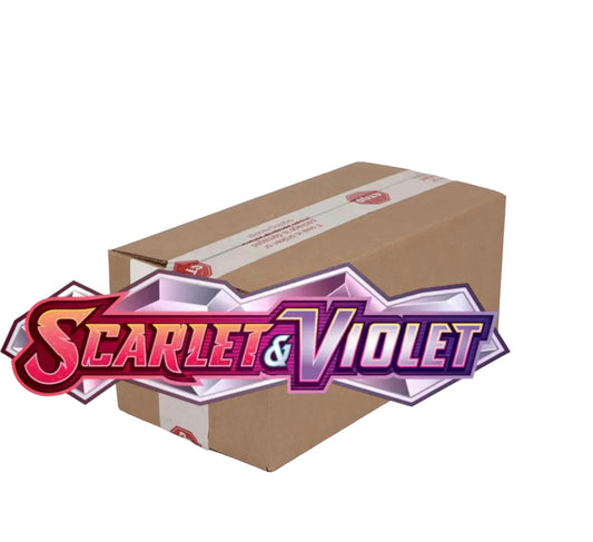 Scarlet & Violet Base Set Sleeved Booster 144 Packs Sealed Case