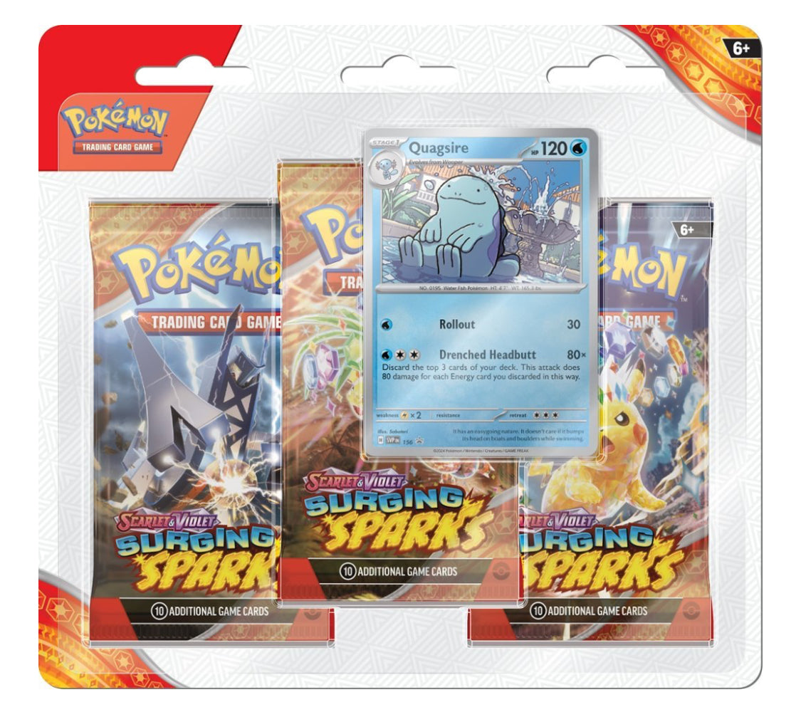 Surging Sparks 3 Pack Blister Set of 2 - SV08