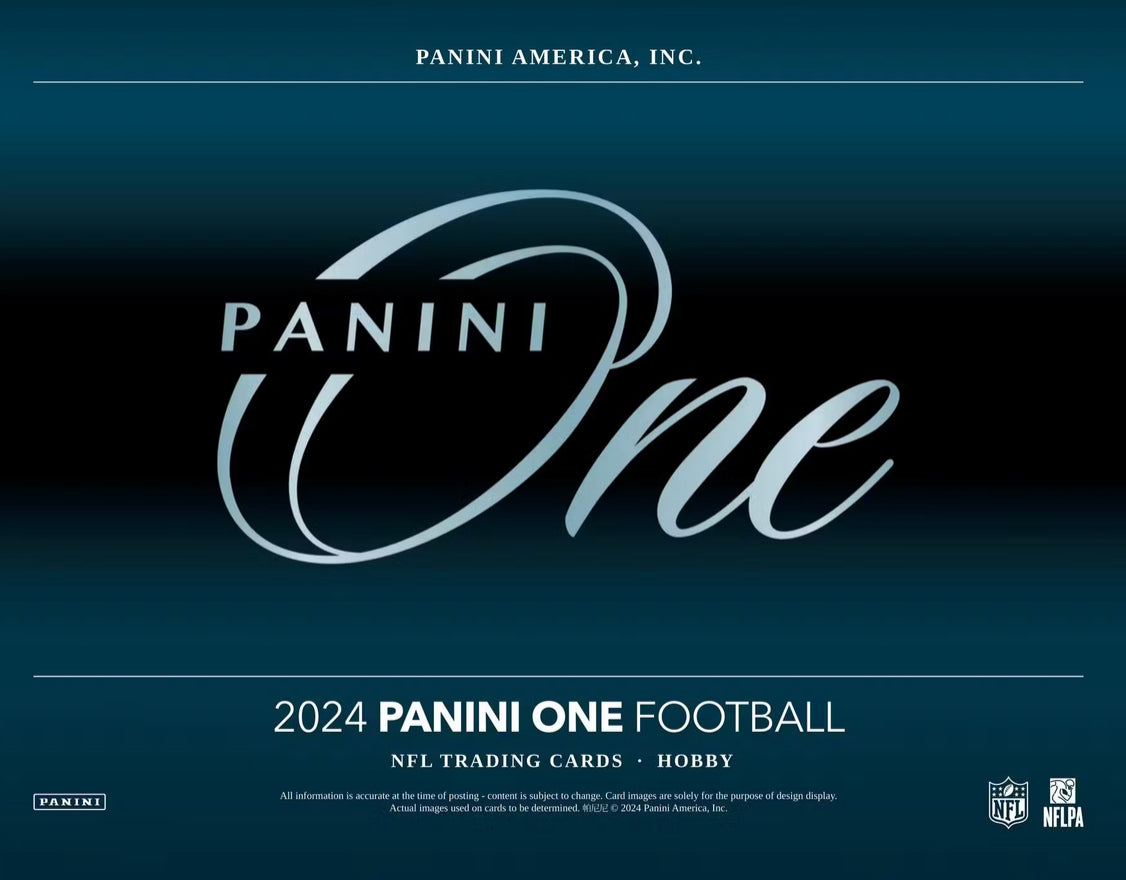 2024 Panini One Football Hobby Box Case (20 Hobby Box) Presale 9/4/25