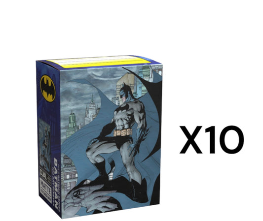 Dragon Shield Sleeves: Standard Matte Dual Art Batman 85th Anniversary 100CT CASE (10 Boxes)