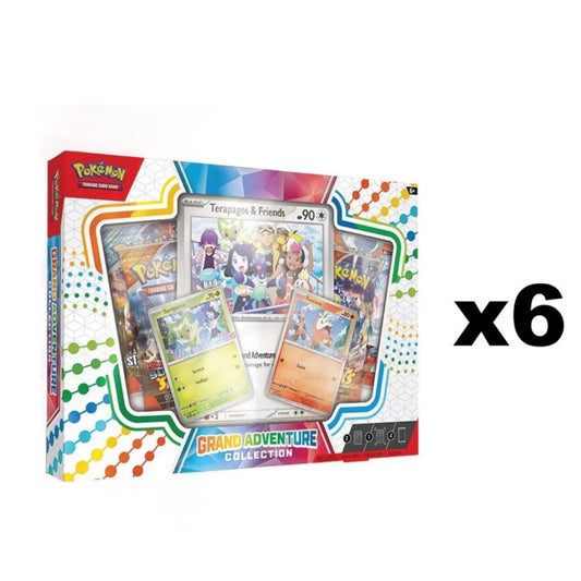 Pokemon Grand Adventure Collection Sealed Case (6 boxes) Preorder 11/15/24