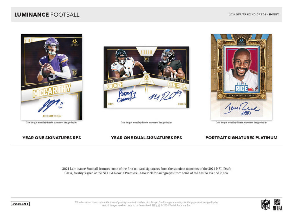 2024 PANINI LUMINANCE FOOTBALL HOBBY BOX