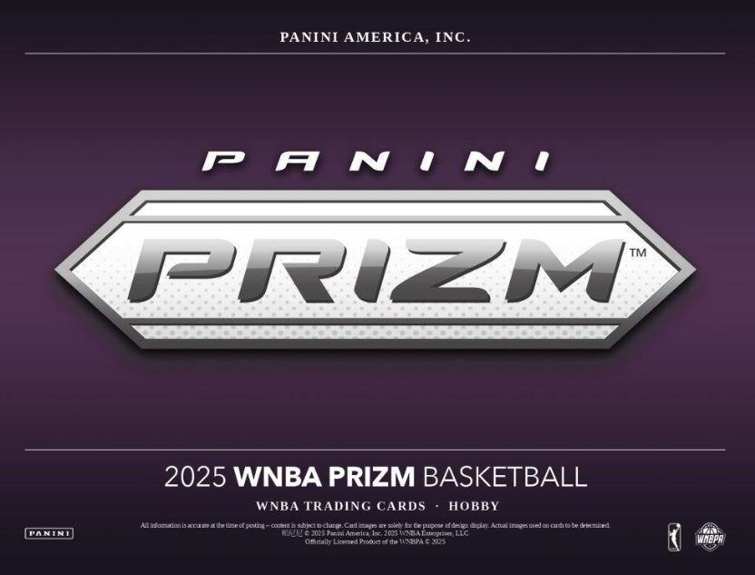 2025 Panini WNBA Prizm Basketball Hobby Box Case (12 Hobby Box) Presale 3/4/26