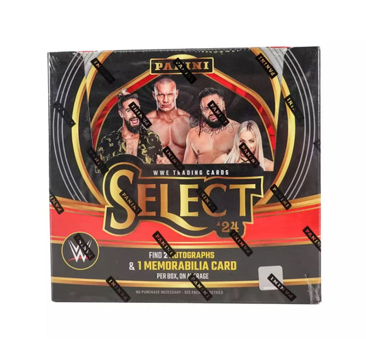 2024 PANINI SELECT WWE WRESTLING HOBBY BOX - BRAND NEW