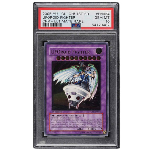 UFOroid Fighter Ultimate Rare 1st ed CRV PSA 10 Low Pop