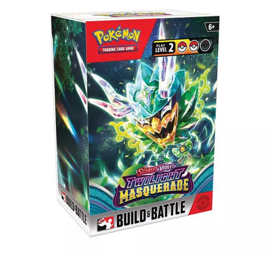 Pokemon Twilight Masquerade Build and Battle Box