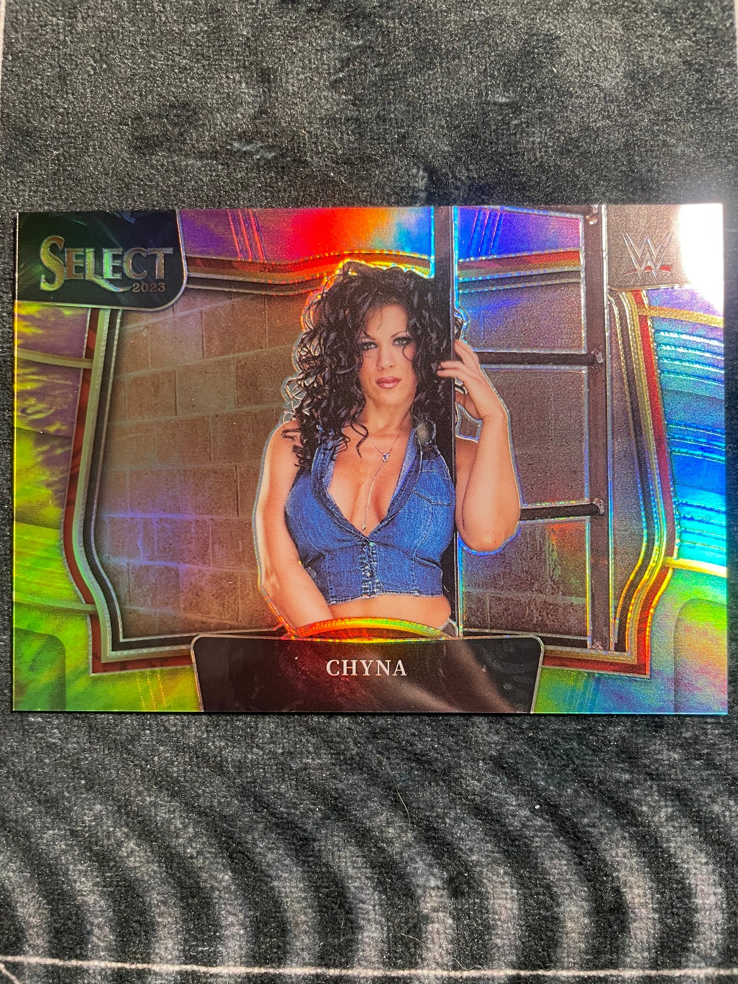 2023 WWE Panini Select Chyna Tie-dye #/25 Legend SP!