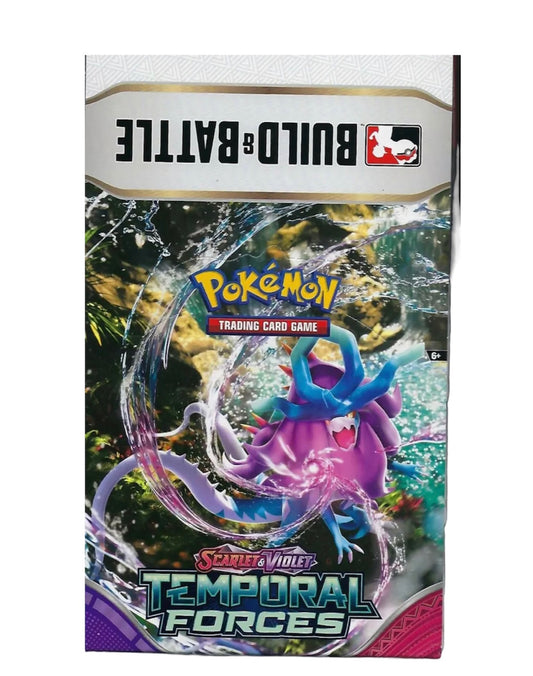 Pokemon Scarlet and Violet 5 Temporal Forces Build And Battle Box Display