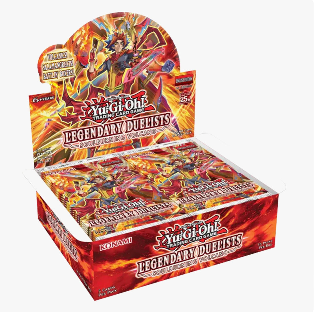 Legendary Duelists: Soulburning Volcano Booster Box [1st Edition]