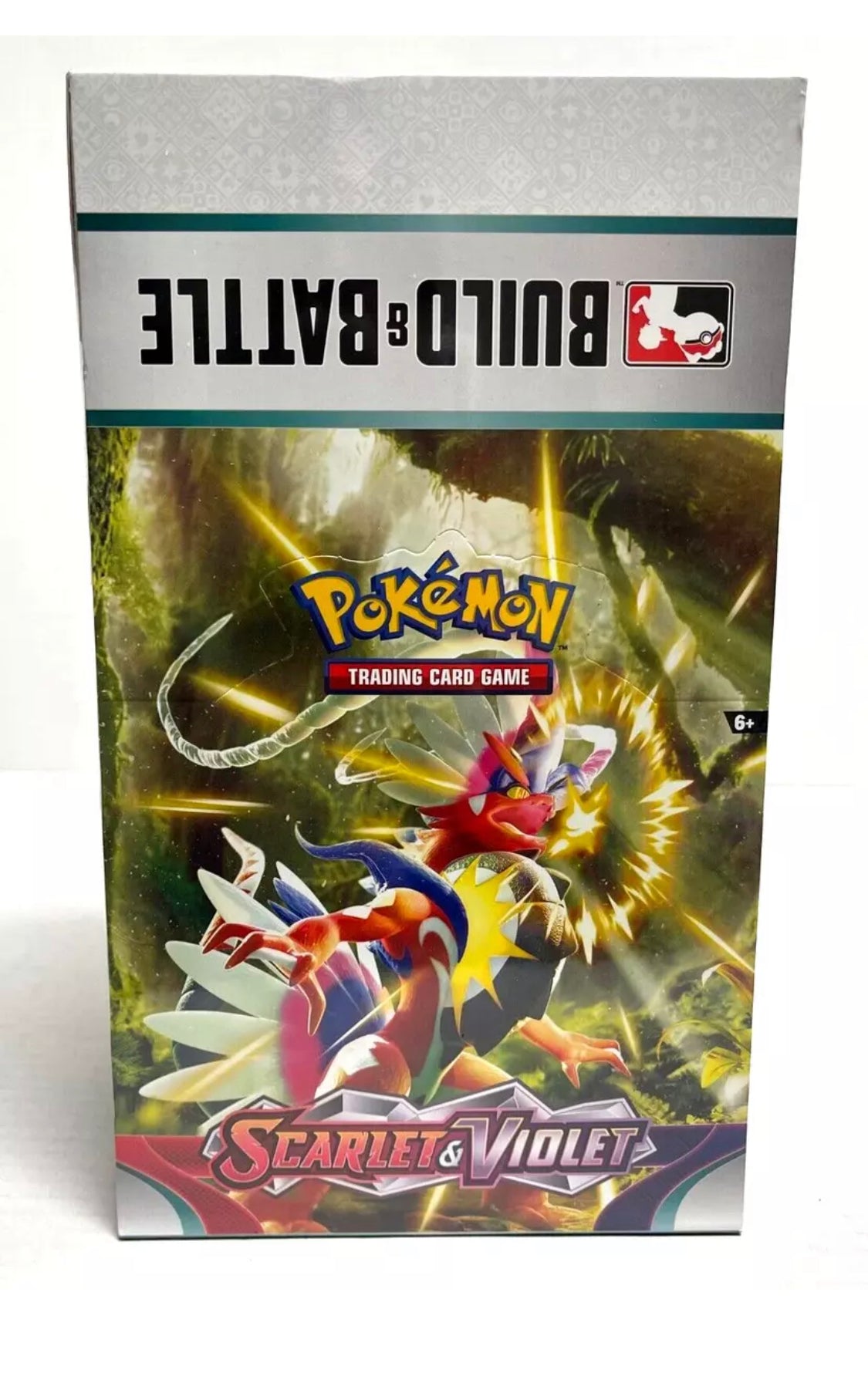 Pokemon Scarlet and Violet BUILD & BATTLE DISPLAY BOX Factory Sealed