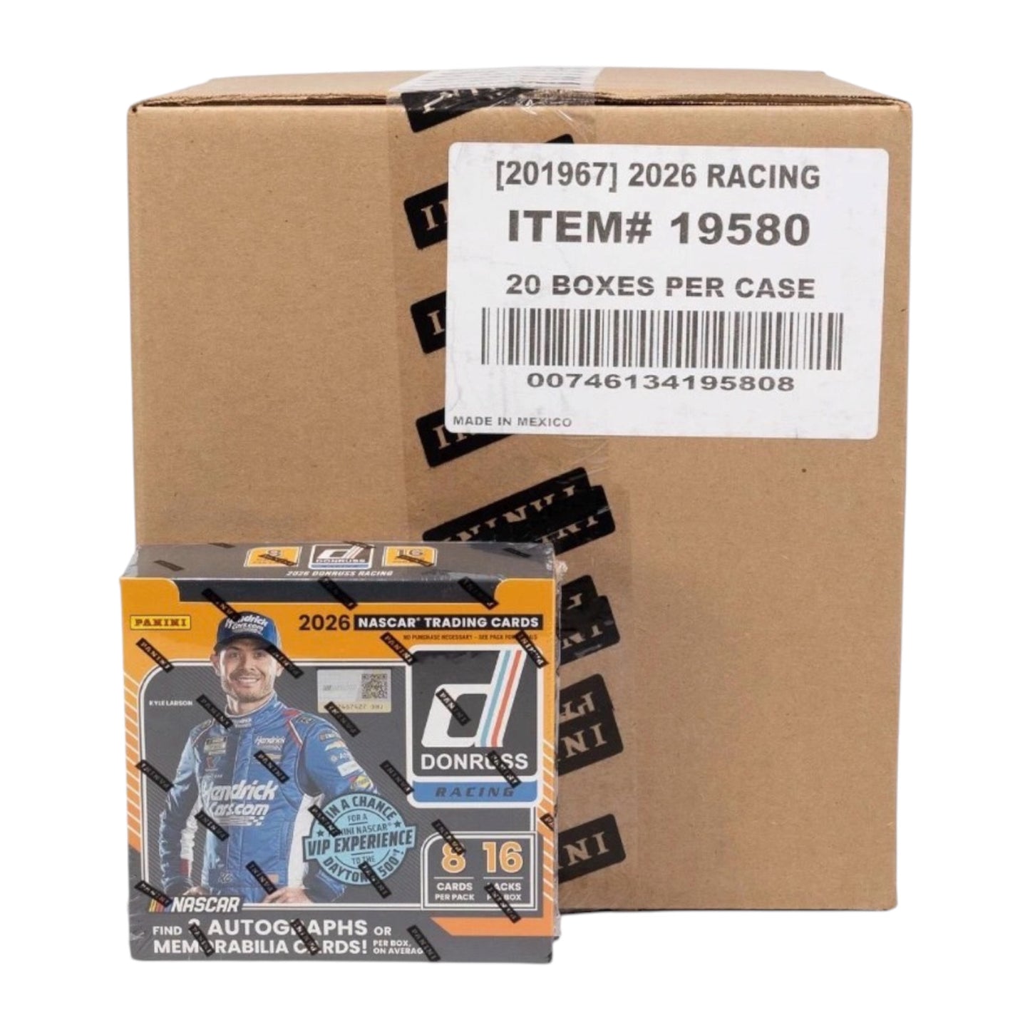 2026 Panini Donruss Racing Case (20 Hobby Box)