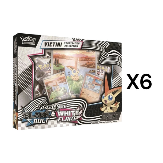 Unova Victini Illustration Collection Case (6 Box)