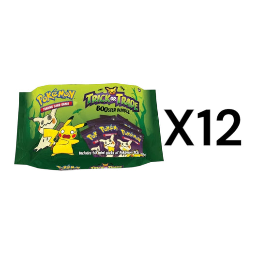 Pokemon TCG 2023 Trick or Trade BOOster Bundle Case of 12