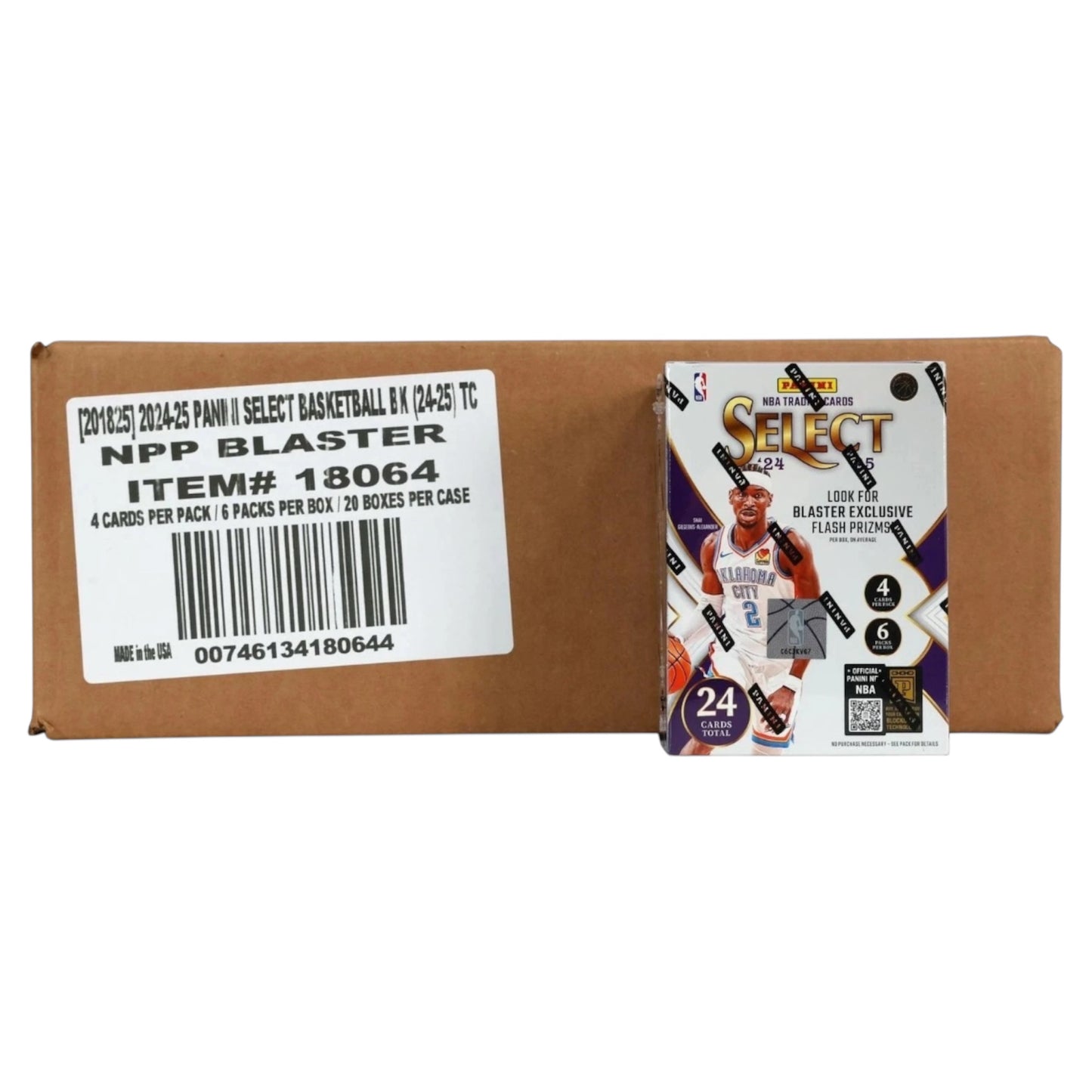 2024/25 PANINI SELECT BASKETBALL NPP BLASTER CASE (20 BLASTER)