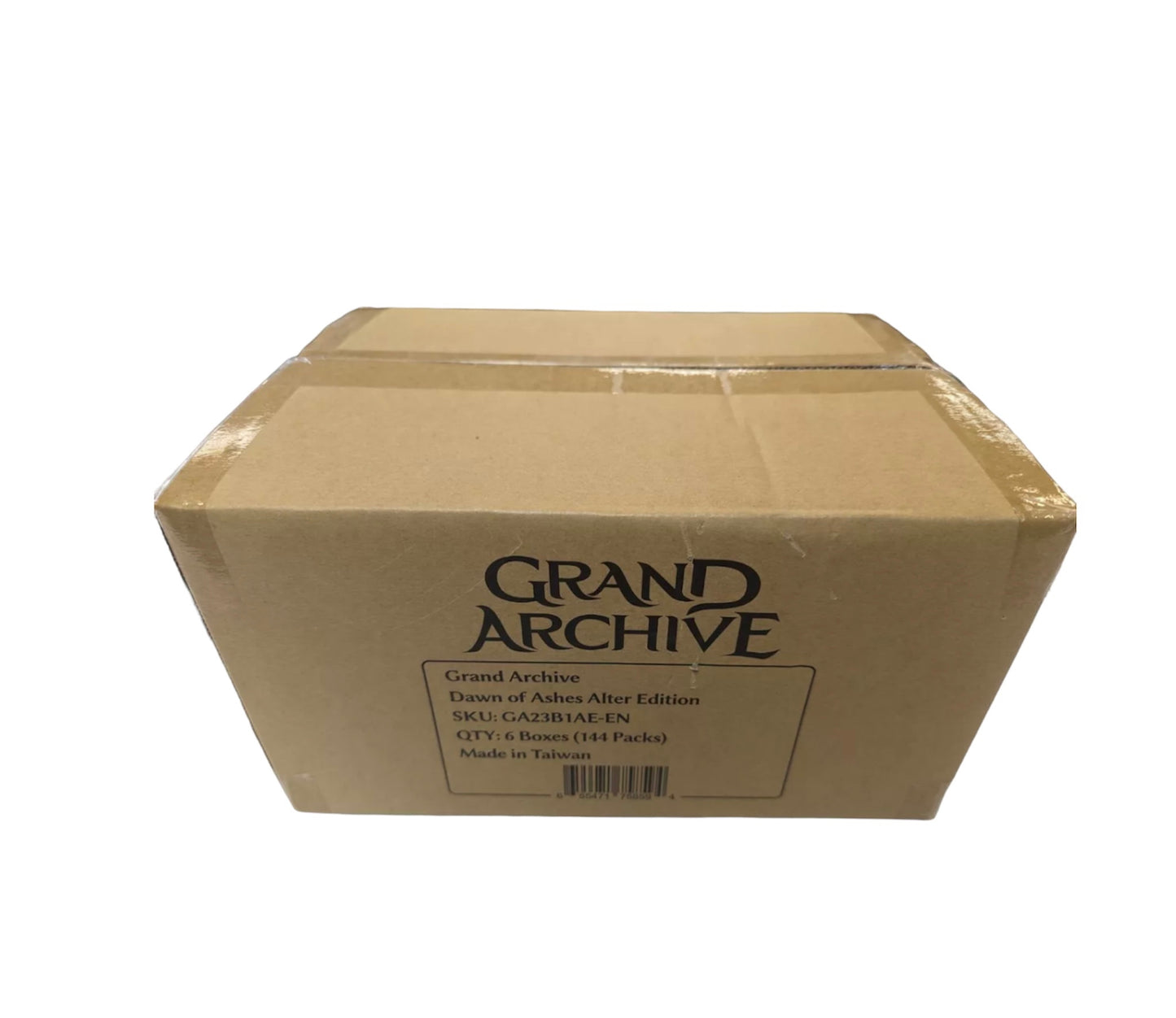 Grand Archive TCG Dawn Of Ashes Alter Edition Sealed Case Of 6 Booster Boxes