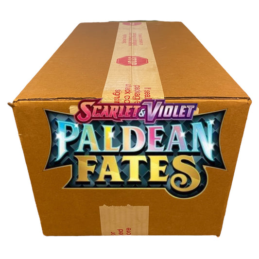 SEALED CASE! 6 Displays Of 10x Booster Bundle Paldean Fates SV04.5 Pokemon