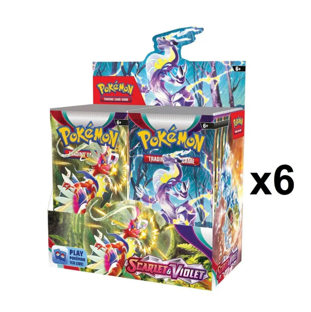 Scarlet & Violet Base Set Booster Box - SV01 Sealed Case (6 boxes)