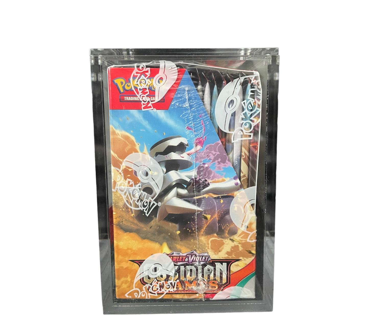 Pokémon Booster Box Magnetic Lid Acrylic Case (CASE ONLY)