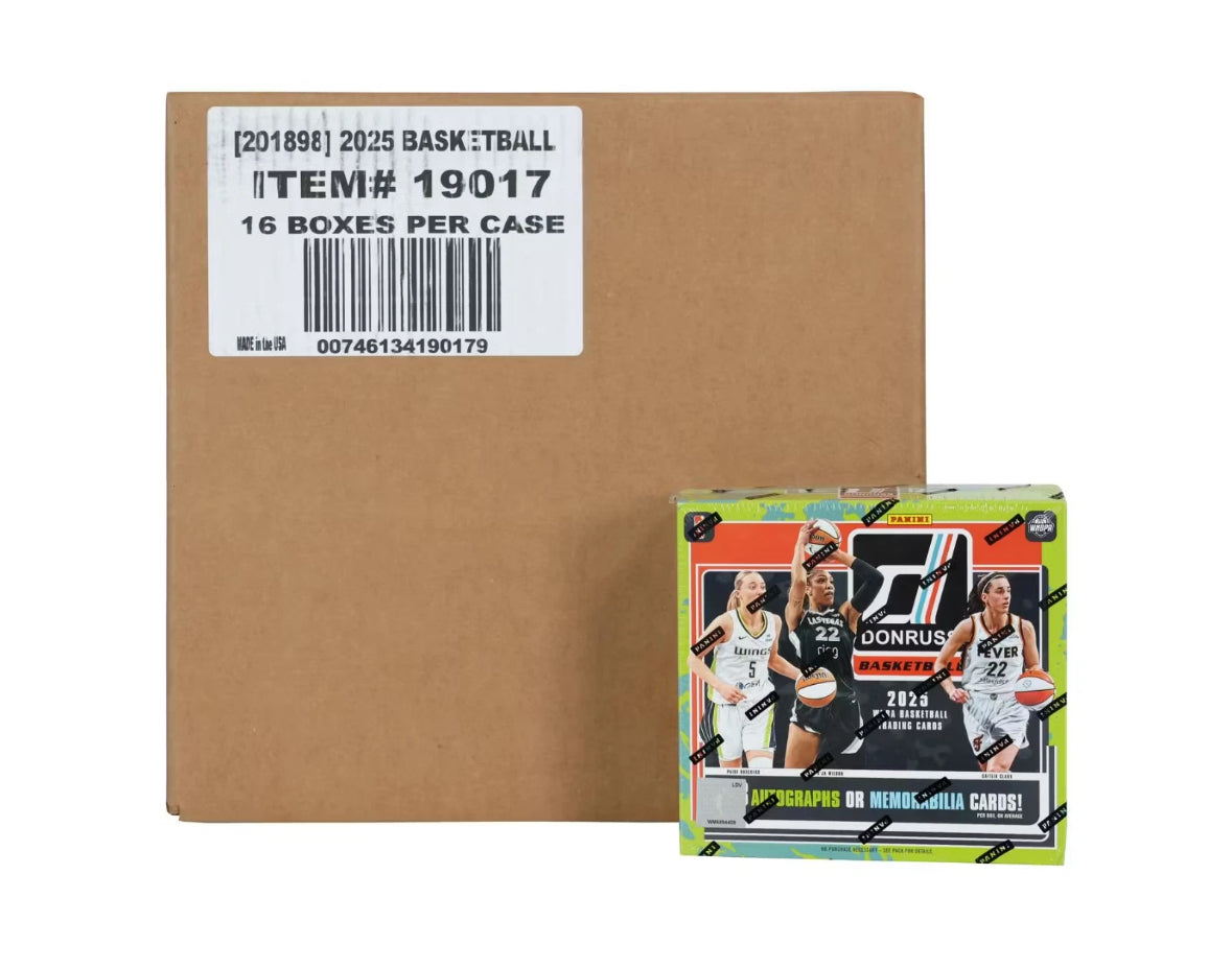 2025 Panini WNBA Donruss Basketball Hobby Box Case (16 Hobby Box)