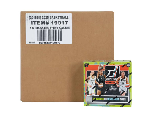 2025 Panini WNBA Donruss Basketball Hobby Box Case (16 Hobby Box)