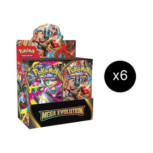 Mega Evolution Enhanced Booster Box Case - ME01 (6 Booster Box) Presale 9/26/25