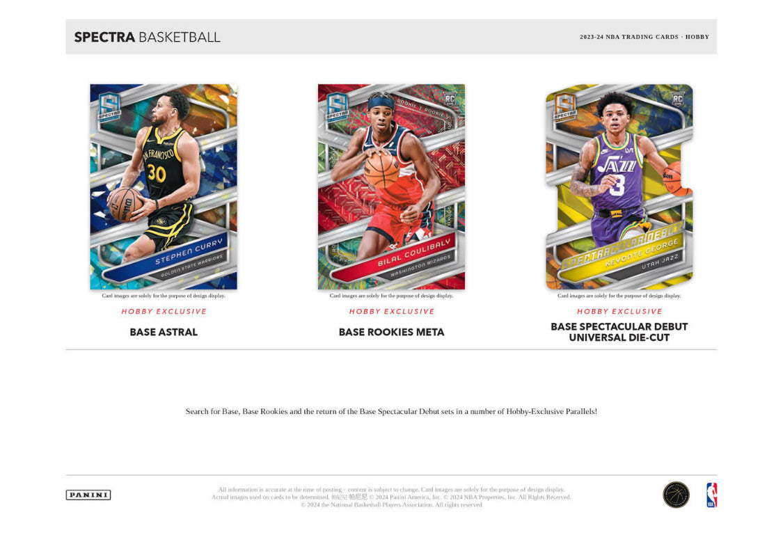 2023/24 PANINI SPECTRA BASKETBALL HOBBY BOX