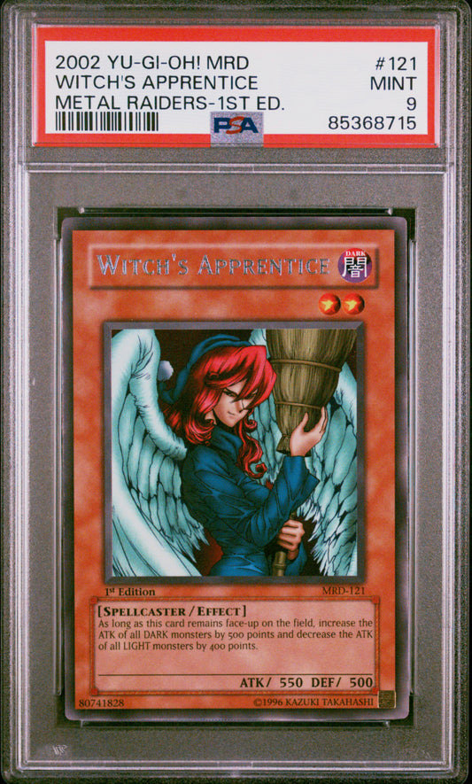 Witch’s Apprentice Metal Raiders 1st Ed PSA 9