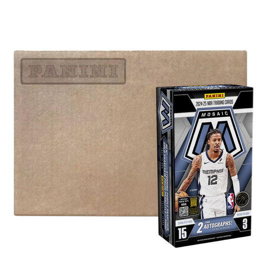 2024/25 Panini Mosaic Basketball Hobby Box Case (12 Hobby Box)