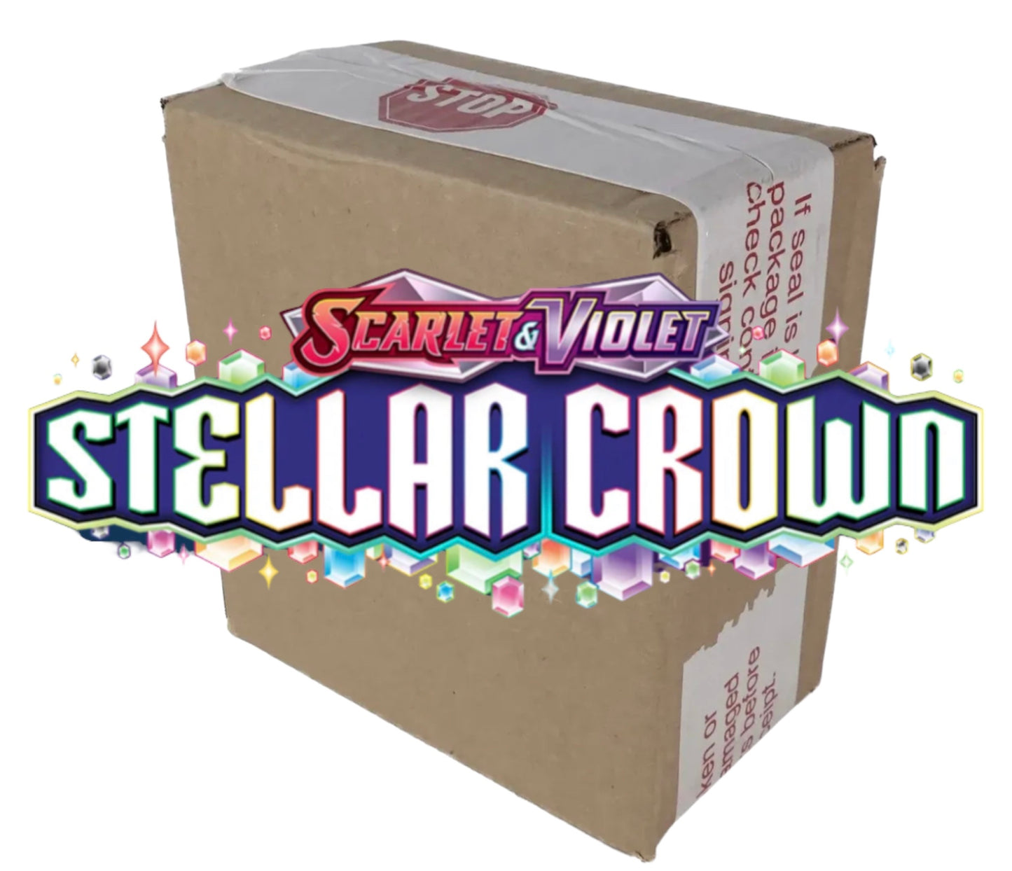 Stellar Crown Pokemon Checklane Blister 16-Pack Sealed Inner Case