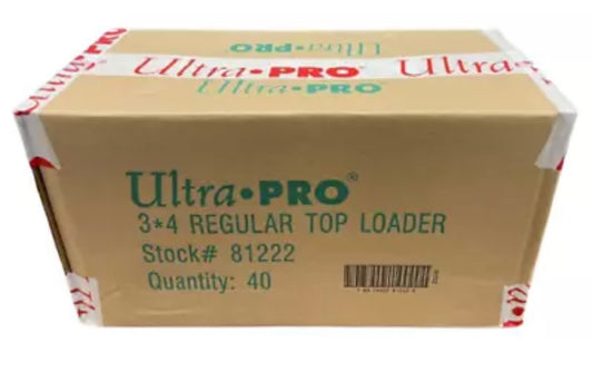 1000 Ultra Pro Regular 3x4 Toploaders sealed case Brand New top loaders