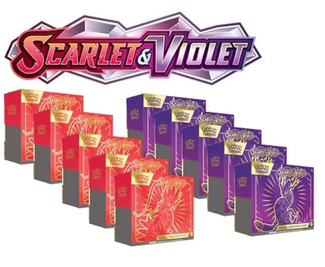 Scarlet & Violet Base Set Elite Trainer Box Case