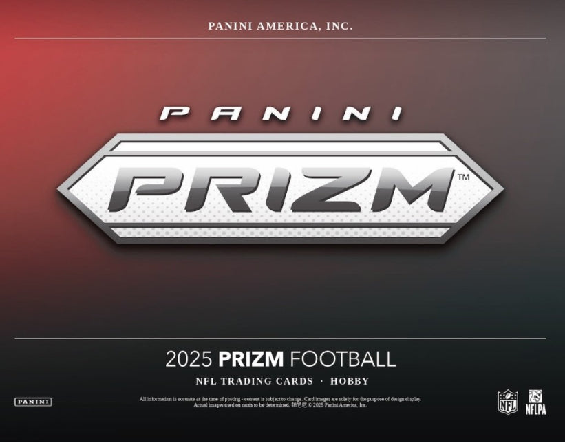 2025 Panini Prizm Football Hobby Box Case (12 Hobby Box)
