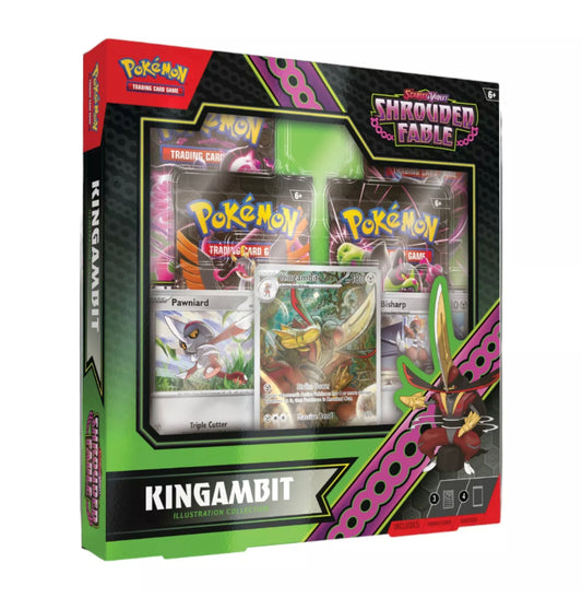 Pokemon TCG: Scarlet & Violet 6.5 - Shrouded Fable Kingambit Illustration Collection