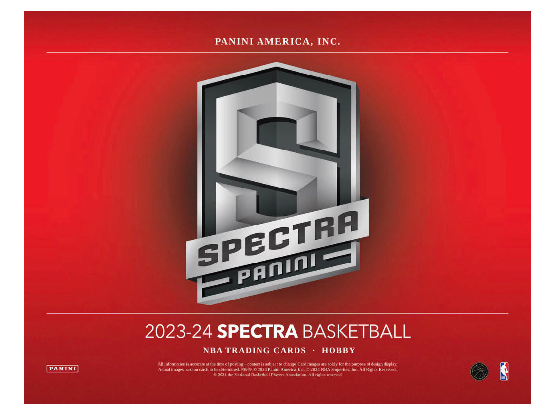 2023/24 PANINI SPECTRA BASKETBALL HOBBY BOX