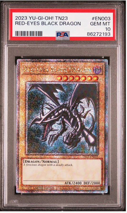 Red-Eyes Black Dragon TN23-EN003 PSA 10 Gem Mint