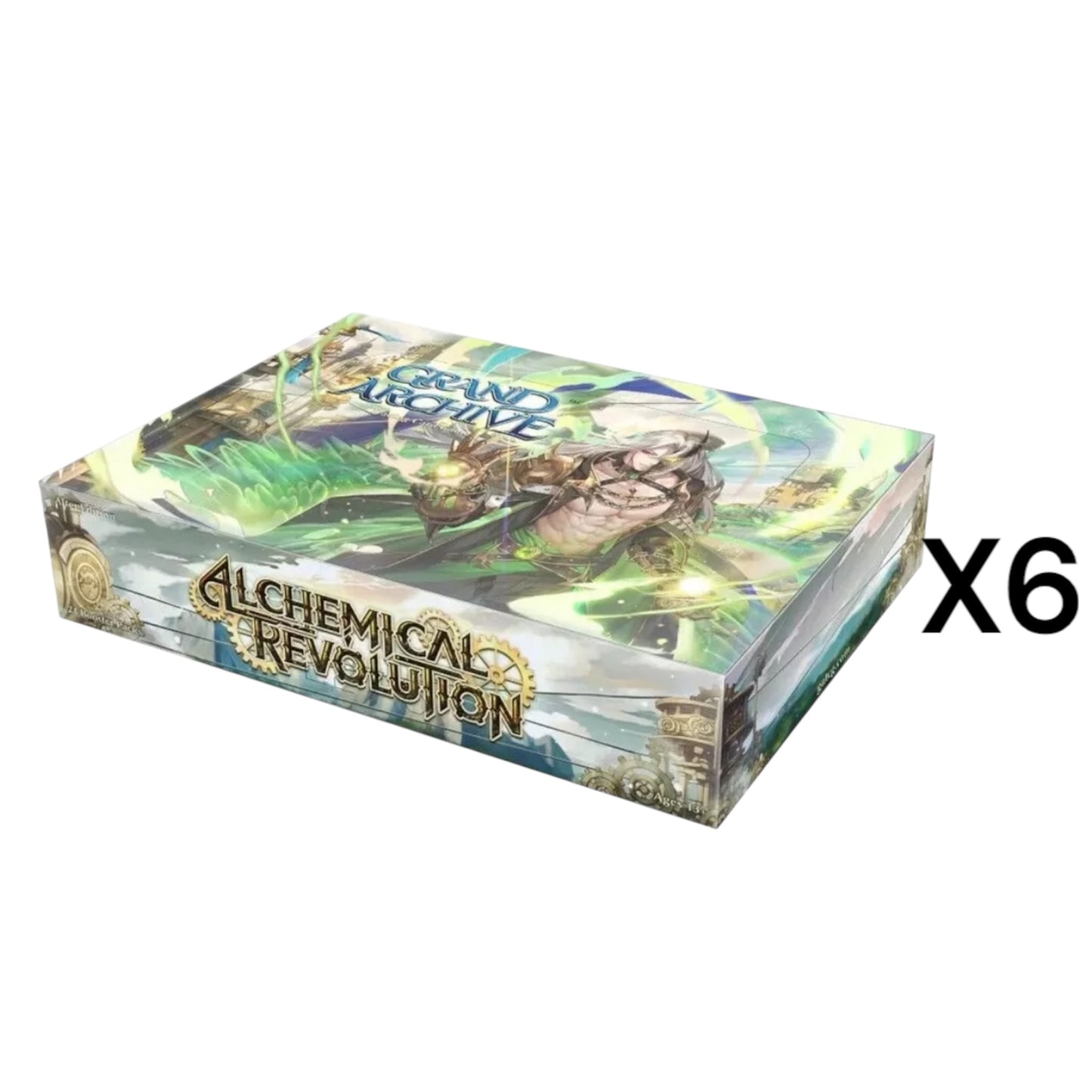 GRAND ARCHIVE TCG ALCHEMICAL REVOLUTION ALTER ED CASE 6 BOOSTER BOXES