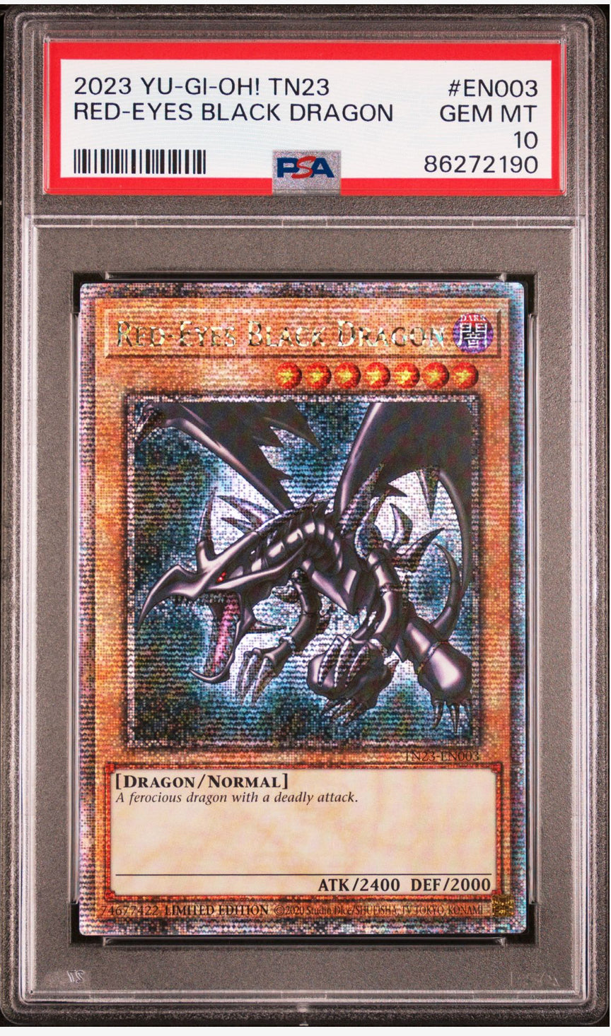 Red-Eyes Black Dragon TN23-EN003 PSA 10 Gem Mint