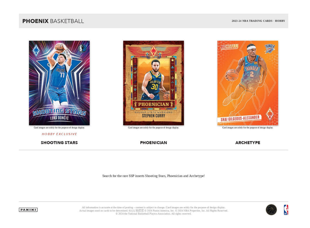 2023/24 PANINI PHOENIX BASKETBALL HOBBY BOX