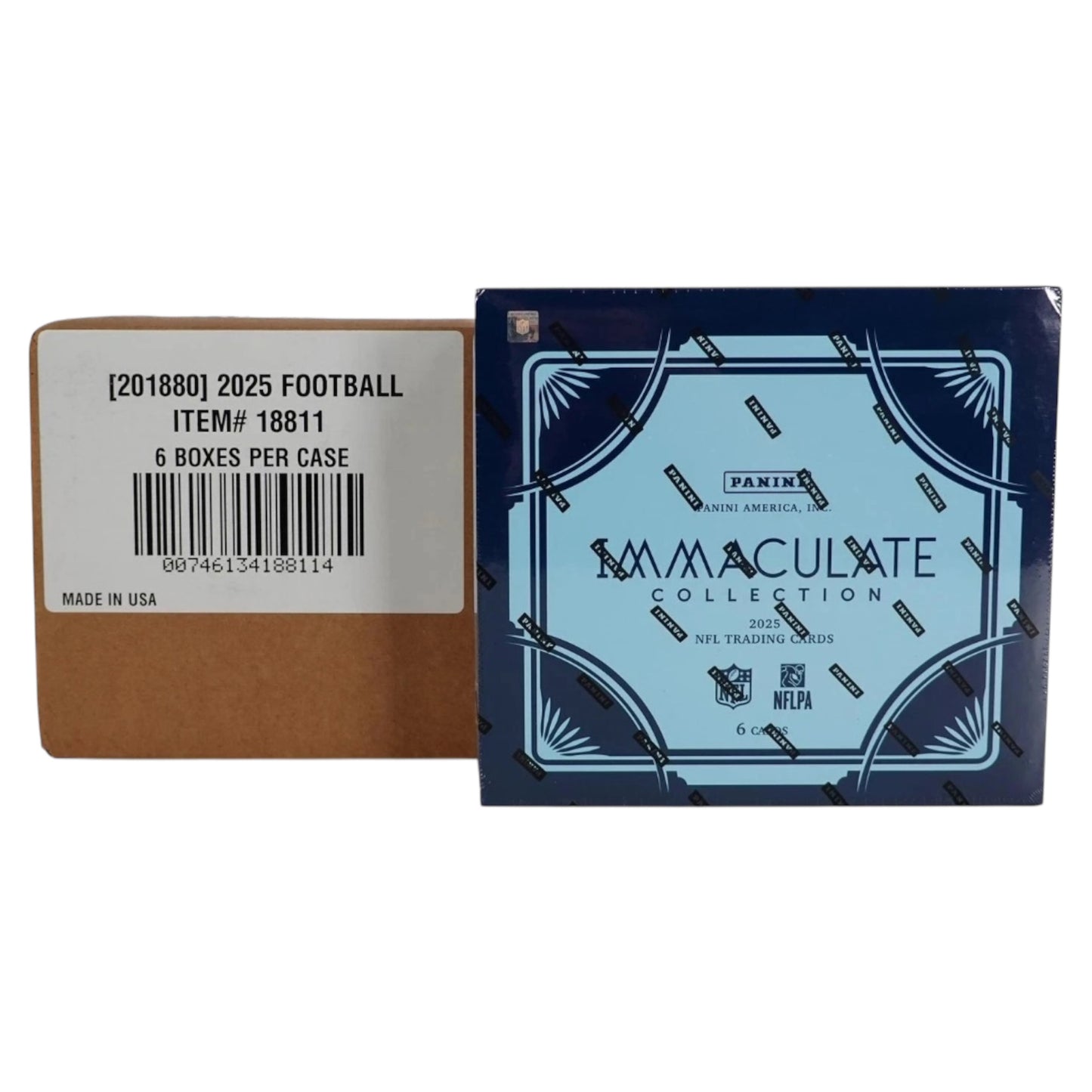 2025 Panini Immaculate Football Hobby Case (6 Hobby Box)